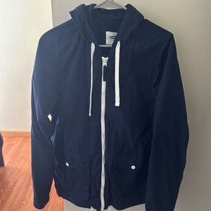 Blue Lightweight Windbreaker